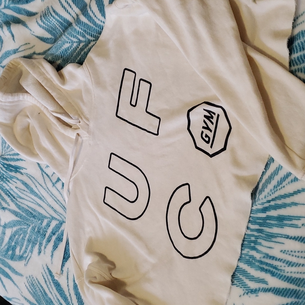 UFC cropped hoodie